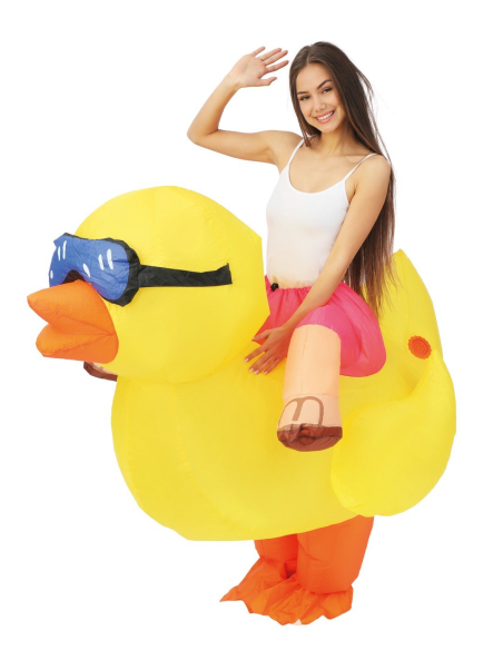 Costume gonflable canard adulte – Taille unique