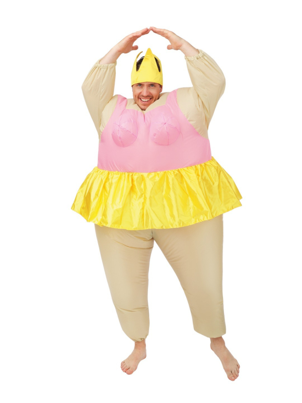 Costume gonflable ballerine adulte – Taille unique