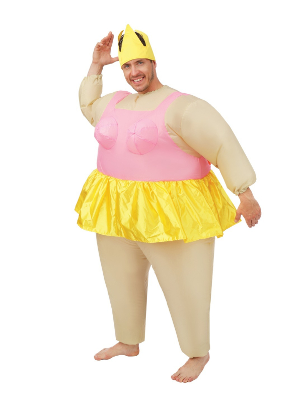 Costume gonflable ballerine adulte – Taille unique