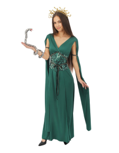 Déguisement Médusa femme – Costume mythologie grecque – S/M et L/XL 2