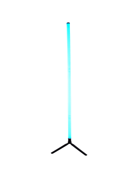 Lampe tube LED RGBW sur pied – Effet festival & ambiance – Télécommande + USB