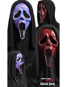 Masque Scream Ghost Face® Marbré rouge – Fun World (Marble) – Collector 2026 2
