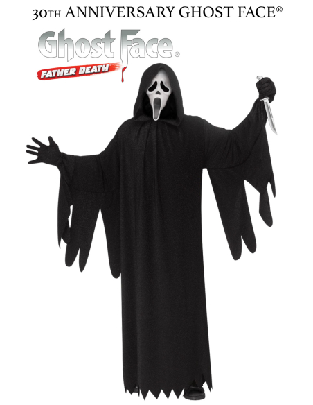 Costume Ghost Face® 30ᵉ Anniversaire Homme – Édition Collector Scream (1996–2026)