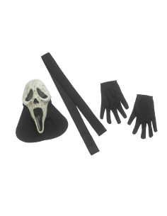 Déguisement Ghost Face® Faucheuse adulte – robe à capuche, masque, gants & ceinture (taille unique) 2