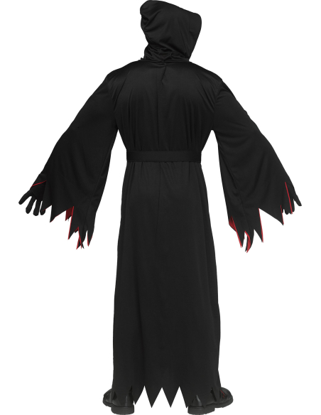Déguisement Ghost Face® Faucheuse adulte – robe à capuche, masque, gants & ceinture (taille unique)