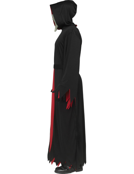 Déguisement Ghost Face® Faucheuse adulte – robe à capuche, masque, gants & ceinture (taille unique)