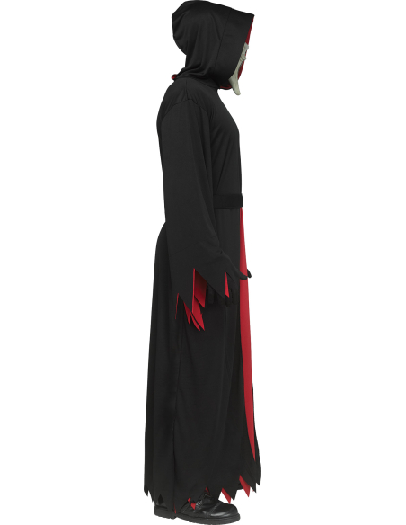 Déguisement Ghost Face® Faucheuse adulte – robe à capuche, masque, gants & ceinture (taille unique)