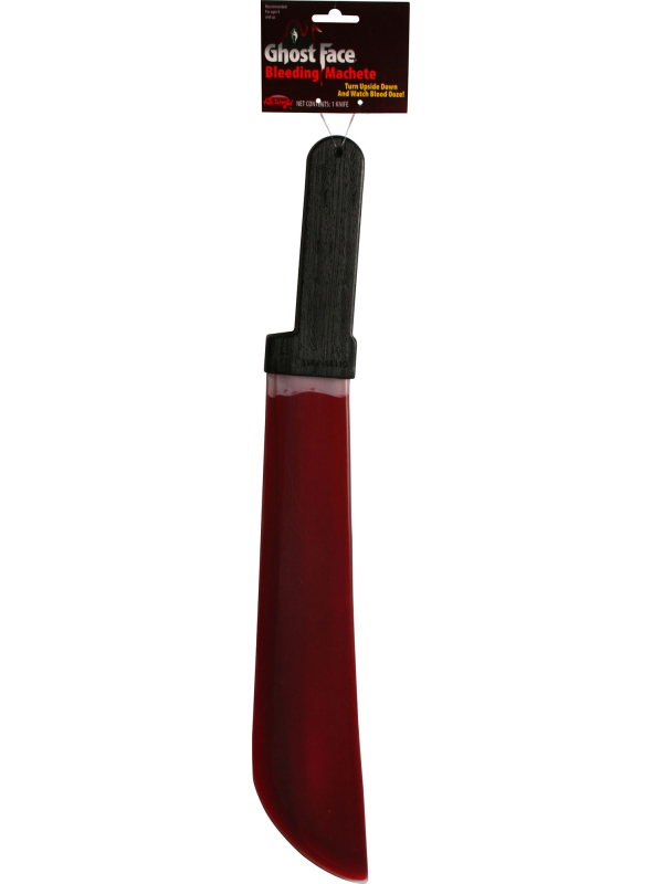 Machette ensanglantée Ghost Face™ 53,5 cm – Accessoire officiel Scream