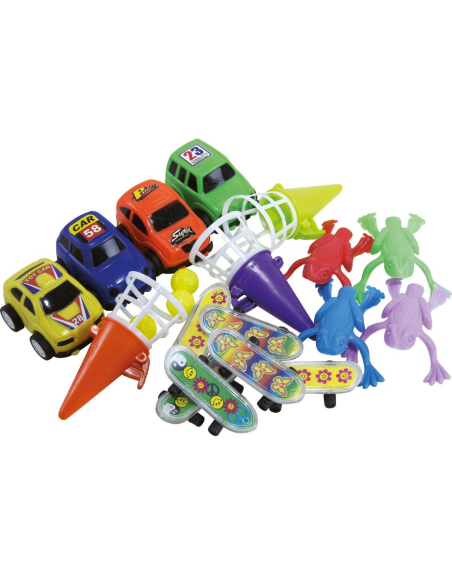 Cadeaux pour piñata garçon : lot de 40 surprises dès 3 ans