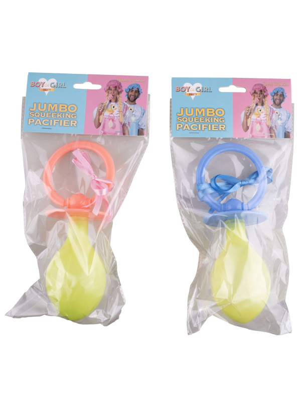 Tétine géante rose ou bleue – Accessoire EVJF/EVG &amp; enterrement de vie de célibataire