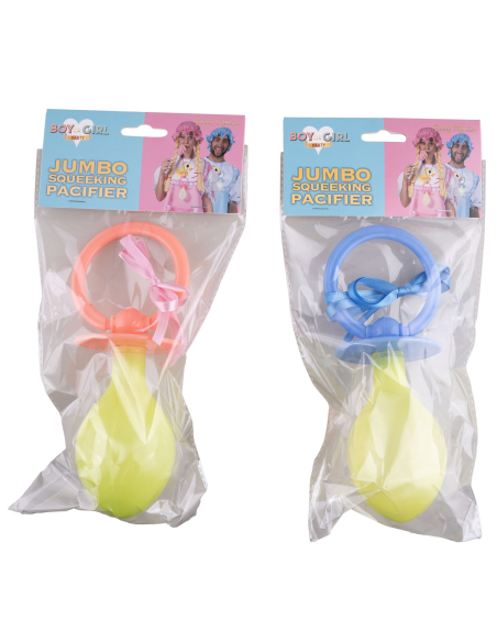 Tétine géante rose ou bleue – Accessoire EVJF/EVG &amp; enterrement de vie de célibataire