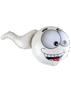 Ballon aluminium humour adulte “Spermatozoïde” – Décoration EVJF/EVG