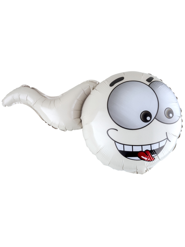 Ballon aluminium humour adulte “Spermatozoïde” – Décoration EVJF/EVG