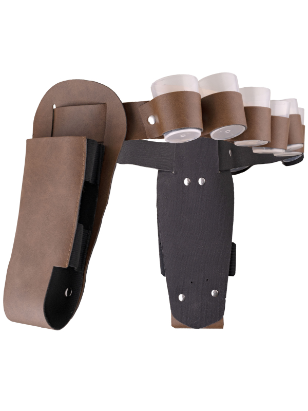 Ceinture porte-bouteille avec 6 verres – accessoire shooter EVJF/EVG