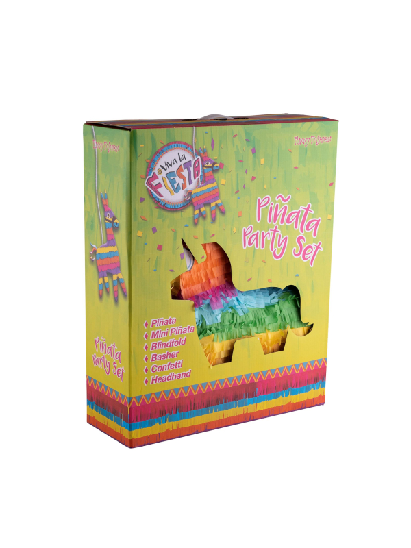 Pinata Party Set 6 pièces – Piñata + accessoires complets pour anniversaire enfant