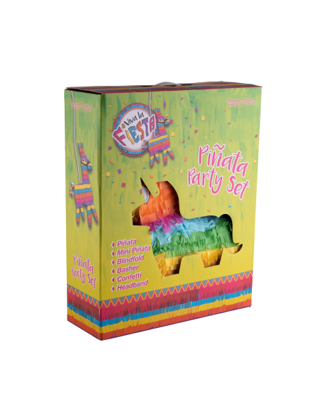 Pinata Party Set 6 pièces – Piñata + accessoires complets pour anniversaire enfant