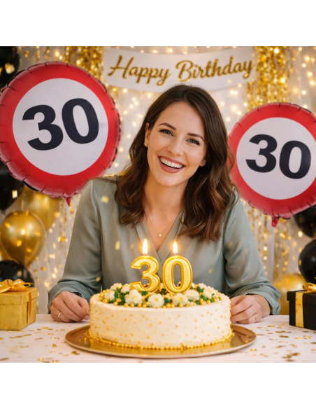 Ballon anniversaire 30 ans – Panneau “30”