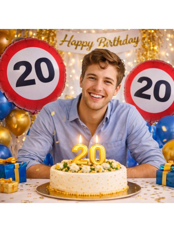 Ballon Anniversaire - 20 ans