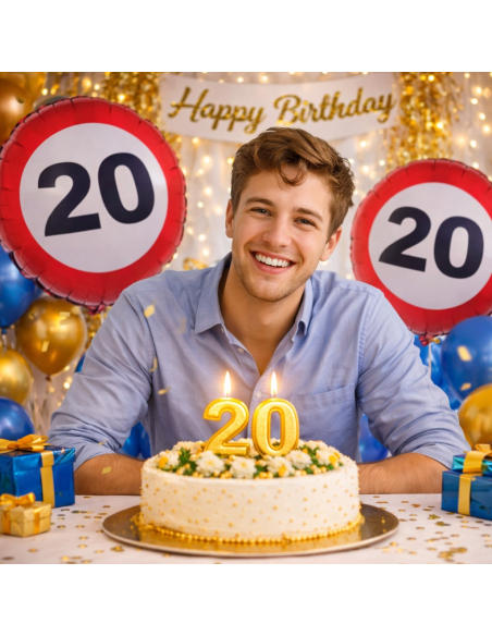 Ballon Anniversaire - 20 ans