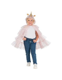 Cape Fée Licorne Fille – Taille Unique – 62 cm 2