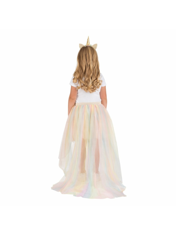 Set Fée Licorne Pastel Fille – Tutu + Serre-tête (TU)