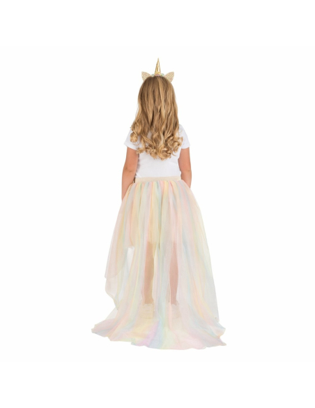 Set Fée Licorne Pastel Fille – Tutu + Serre-tête (TU)