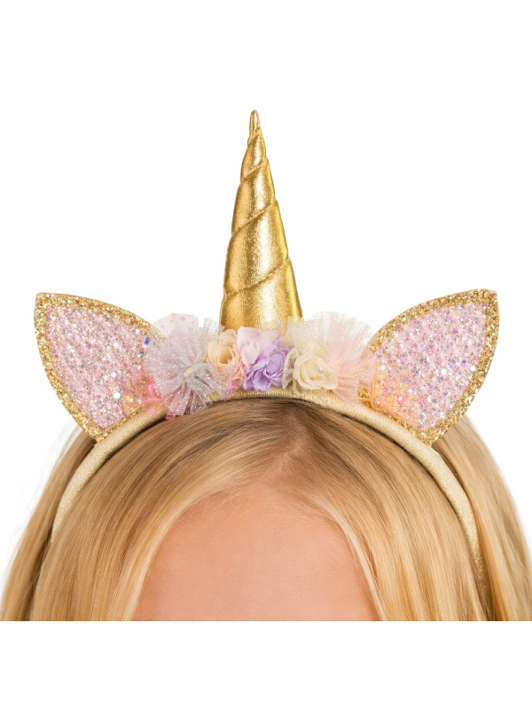 Set Fée Licorne Pastel Fille – Tutu + Serre-tête (TU)