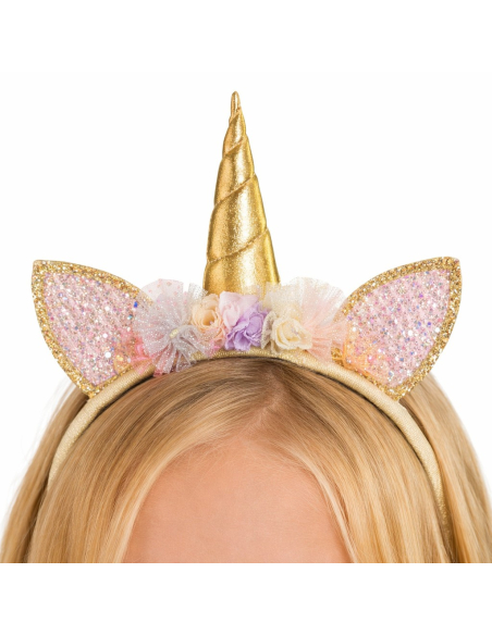 Set Fée Licorne Pastel Fille – Tutu + Serre-tête (TU)