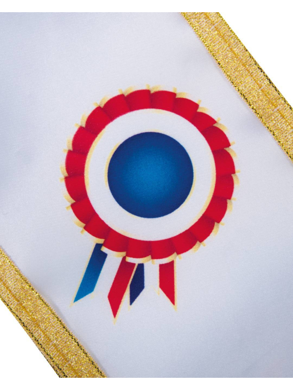 Écharpe Miss Râleuse en tissu – Accessoire humour EVJF & anniversaire