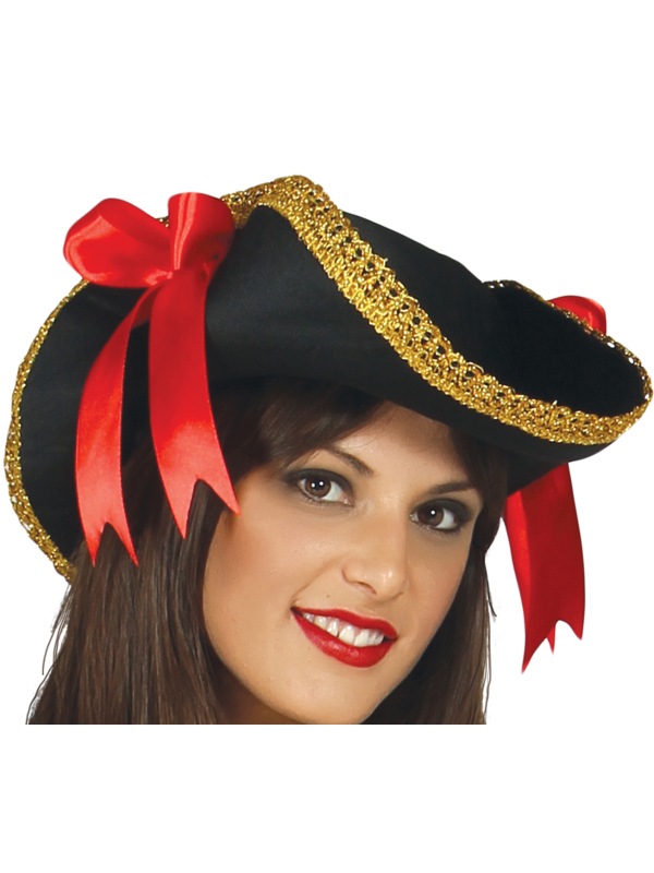 Déguisement de Pirate Femme “Boucanier” – Avec Chapeau Tricorne & Robe Sexy