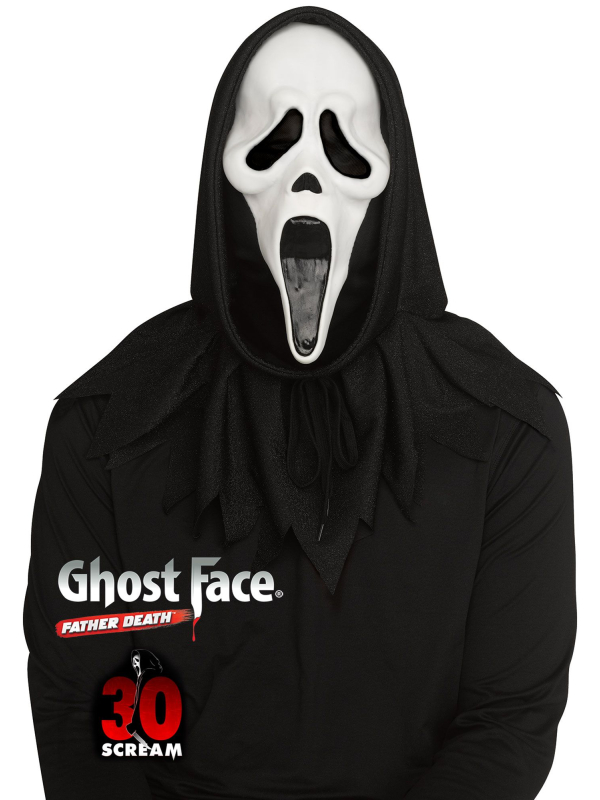 Masque Ghost Face® 30ᵉ Anniversaire (1996–2026) – Édition Collector Fun World
