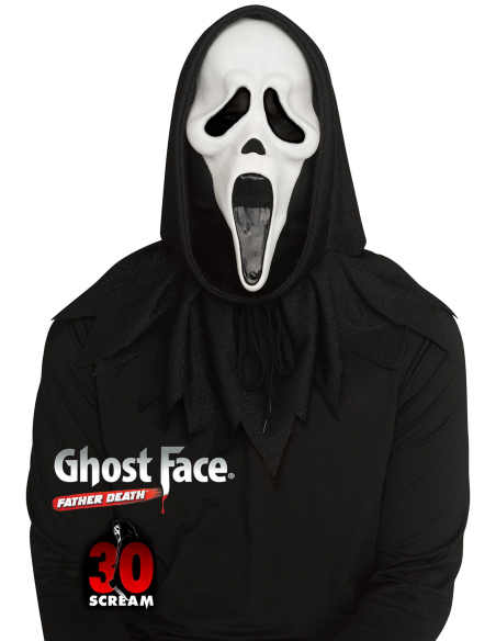 Masque Ghost Face® 30ᵉ Anniversaire (1996–2026) – Édition Collector Fun World