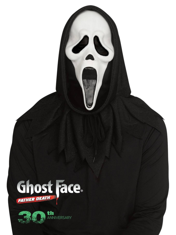 Masque Ghost Face® 30ᵉ Anniversaire (1996–2026) – Édition Collector Fun World
