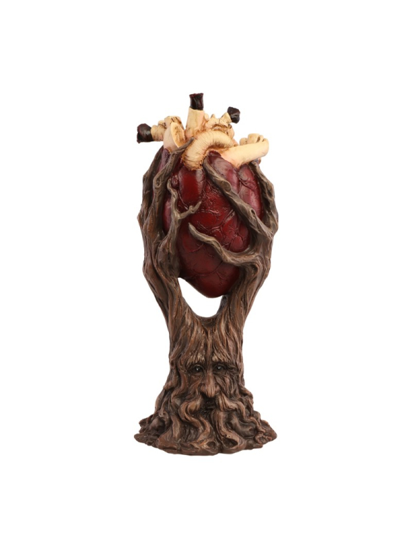 Le Cœur de la Forêt en résine – Déco Halloween gothique chic 32 cm