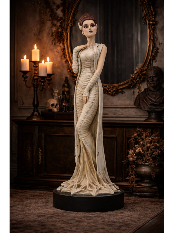 Statue géante fiancée de Frankenstein 165 cm – Décoration Halloween