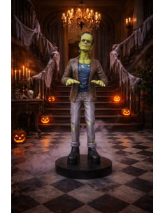 Statue géante Frankenstein en polyrésine 165 cm 2