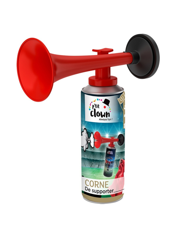 Corne de supporter rechargeable 100 ml – Ininflammable