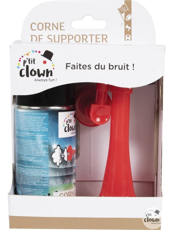 Corne de supporter rechargeable 100 ml – Ininflammable