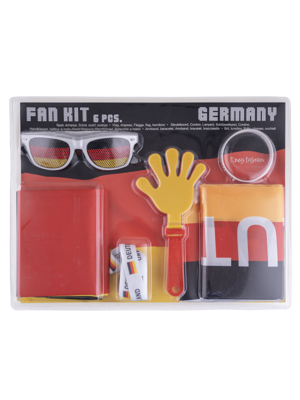 Kit Supporter Allemagne – Fan Kit 6 pièces...