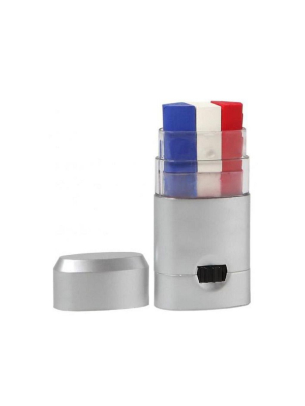 Stick maquillage France bleu blanc rouge