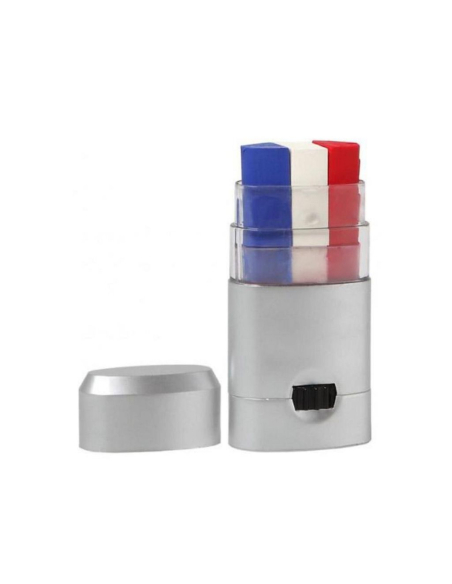 Stick maquillage France bleu blanc rouge