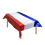 Nappe brillante France 100 x 263 cm – Déco fan zone bleu blanc rouge