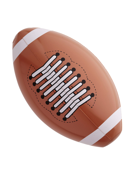 Ballon de football américain gonflable 36 cm (PVC)