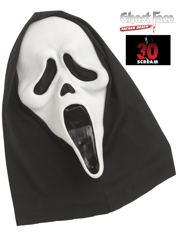Masque Ghost Face® 30ᵉ Anniversaire (1996–2026) – Édition Collector Fun World