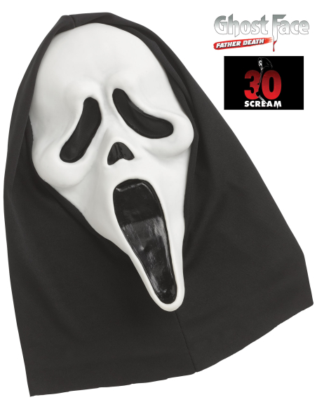 Masque Ghost Face® 30ᵉ Anniversaire (1996–2026) – Édition Collector Fun World