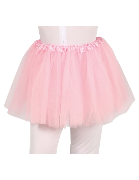 Tutu enfant en tulle rose clair