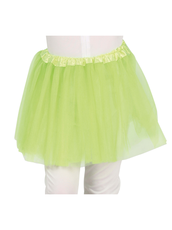 Tutu enfant en tulle vert clair