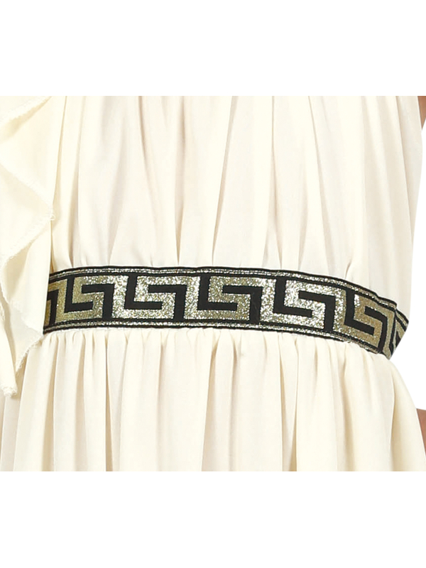 Déguisement romaine fille – Robe antique blanche style déesse romaine