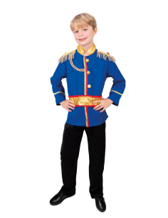 Déguisement Prince Charmant Enfant Bleu – Costume Royal avec Ceinture et Pantalon