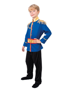 Déguisement Prince Charmant Enfant Bleu – Costume Royal avec Ceinture et Pantalon 2